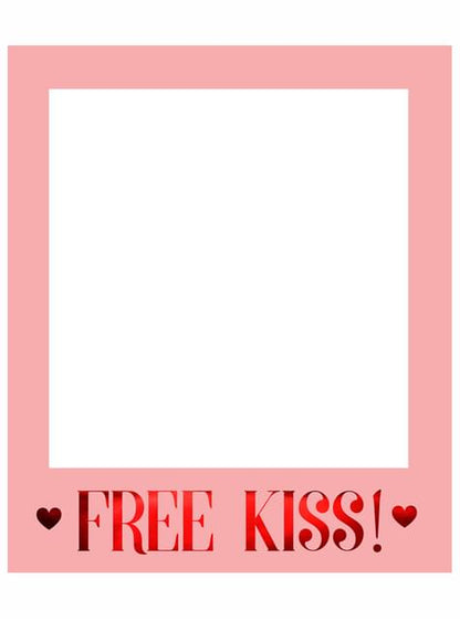 Marco para photocall “Free Kiss“ - Valentine Collection - Partydeco | Funidelia