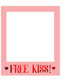 Marco para photocall “Free Kiss“ - Valentine Collection - Partydeco | Funidelia