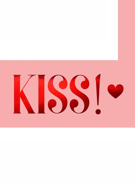 Marco para photocall “Free Kiss“ - Valentine Collection - Partydeco | Funidelia