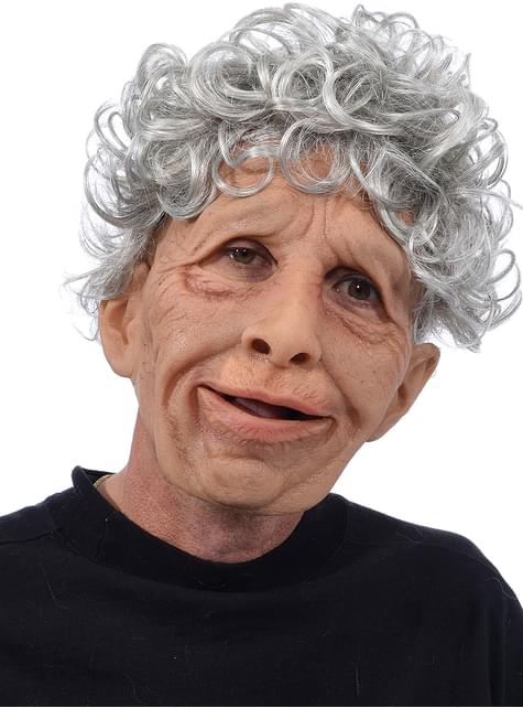 Máscara de anciana