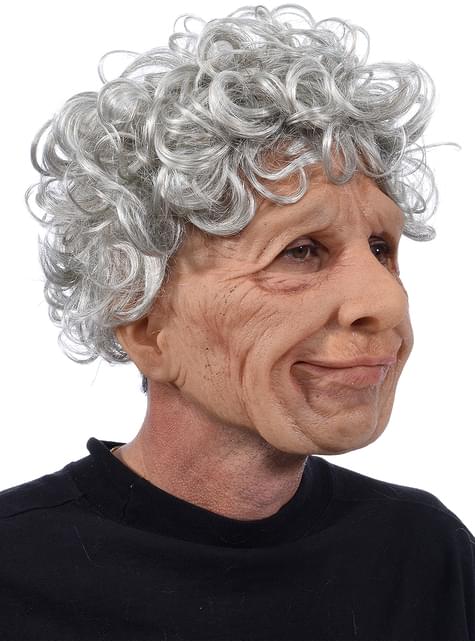 Máscara de anciana