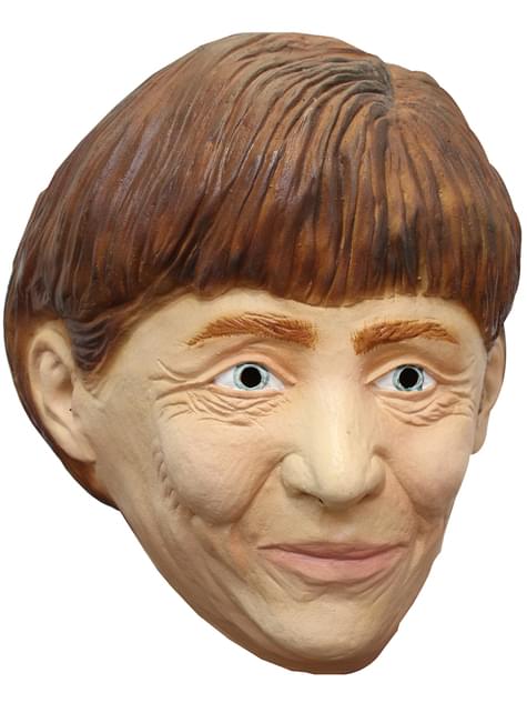 Máscara de Ángela Merkel para adulto