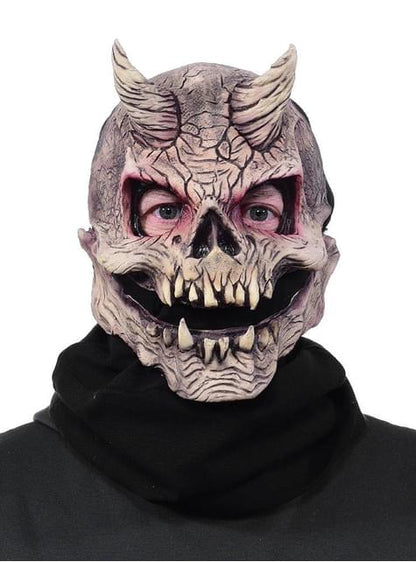 Máscara de calavera de diablo con boca movible - Zagone Studios | Funidelia