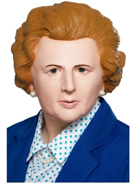 Máscara de Dama de Hierro Thatcher para adulto