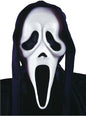 Máscara de fantasma Scream con capucha