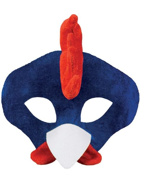 Máscara de gallo azul para adulto - Boland | Funidelia