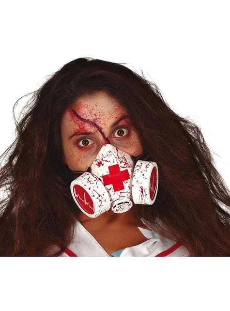 Máscara de gas nuclear ensangrentada - Guirca | Funidelia