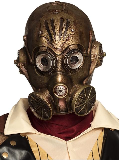 Máscara de gas Steampunk