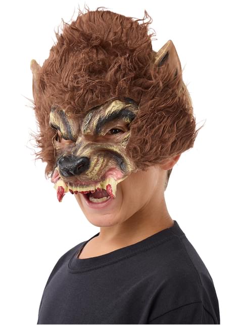 Máscara de hombre lobo para niño