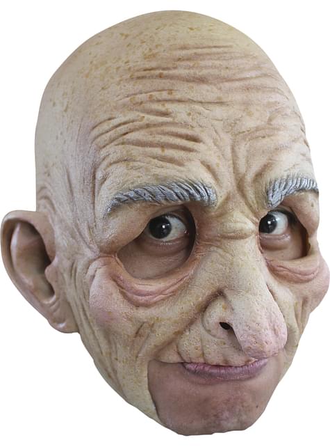 Máscara de hombre viejo