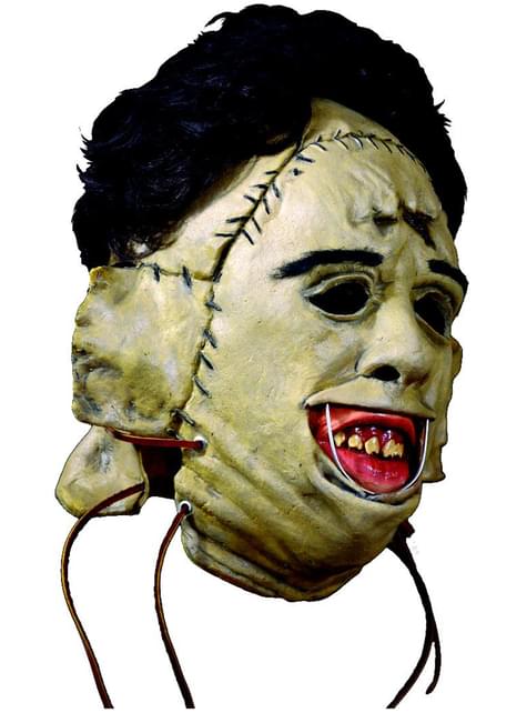 Máscara de Leatherface 1974 La Matanza de Texas de látex para adulto