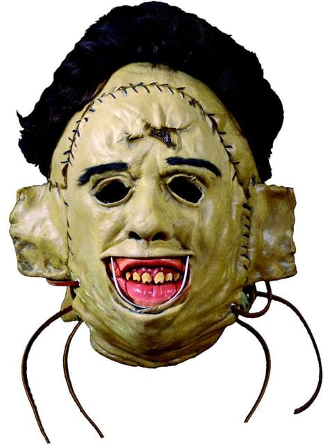 Máscara de Leatherface 1974 La Matanza de Texas de látex para adulto