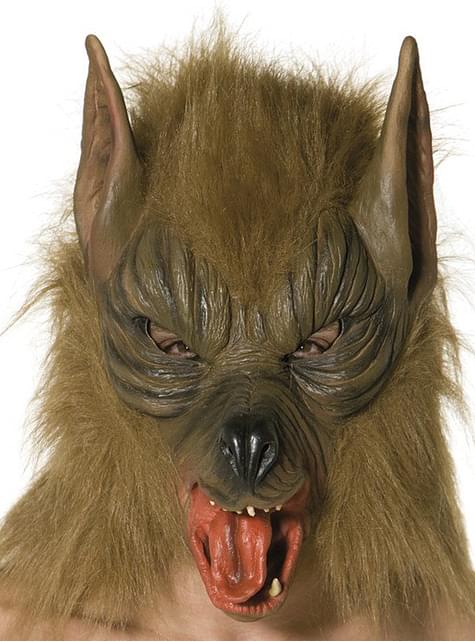 Máscara de lobo marrón - Smiffys | Funidelia