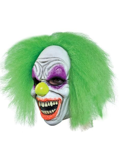 Máscara de payaso salvaje de neón - Ghoulish | Funidelia