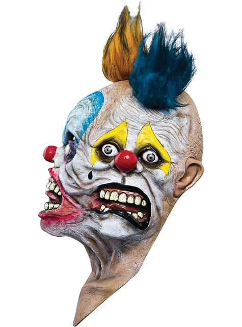 Máscara de Payaso triple cabeza
