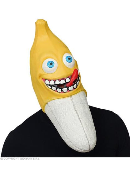 Máscara de plátano creepy para adulto