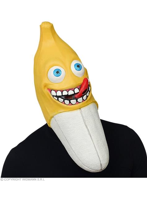Máscara de plátano creepy para adulto