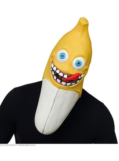 Máscara de plátano creepy para adulto