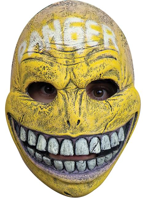 Máscara de Smiley Danger sonrisa terrorífica - Ghoulish | Funidelia