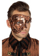 Máscara de steampunk Media Cara cobriza para adulto - Wilbers | Funidelia