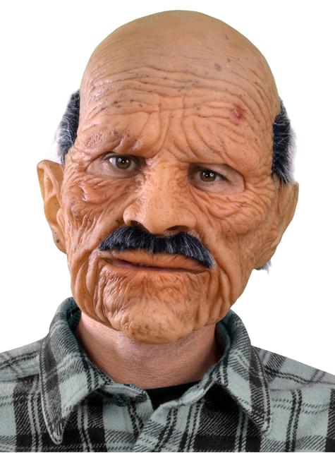 Máscara de viejo para adulto