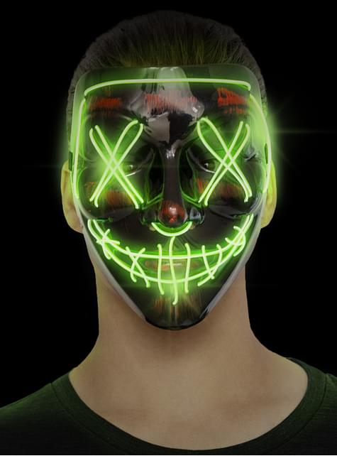 Máscara LED Halloween - Funiglobal | Funidelia