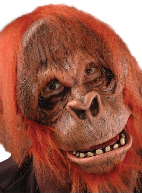 Máscara Orangután Super Action de látex