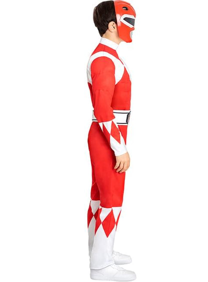Máscara Power Ranger Rojo para niños - Funiglobal | Funidelia