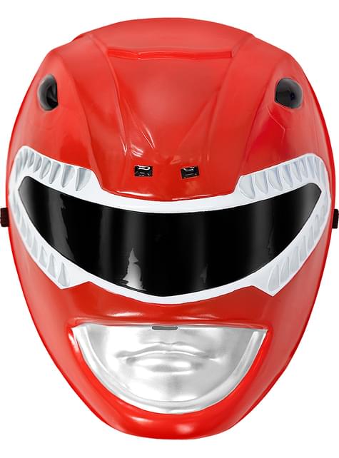 Máscara Power Ranger Rojo para niños - Funiglobal | Funidelia