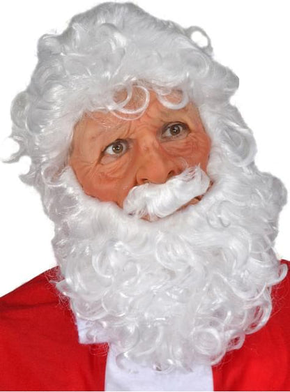 Máscara Santa Claus de látex