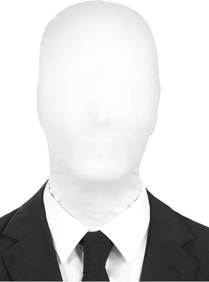 Máscara Slenderman blanca - Funiglobal | Funidelia