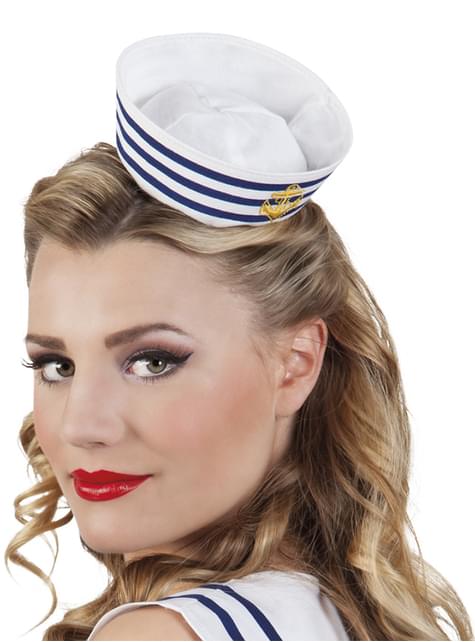 Mini sombrero de marinera para mujer - Boland | Funidelia