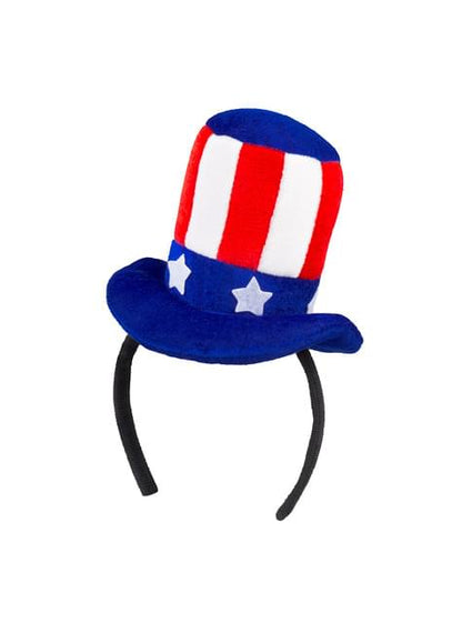 Mini sombrero de Tío Sam para mujer - Boland | Funidelia