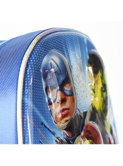 Mochila con ruedas 3D de Los Vengadores metalizada - Artesanía Cerdá S.L. | Funidelia