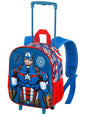 Mochila con ruedas Capitán América 3D - Los Vengadores