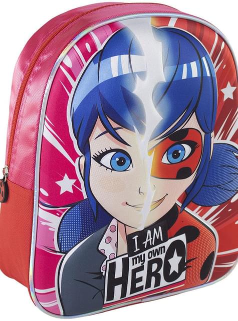 Mochila de Ladybug con luces para niña