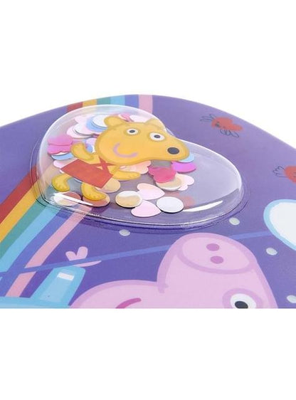 Mochila de Peppa Pig de arcoiris para niña