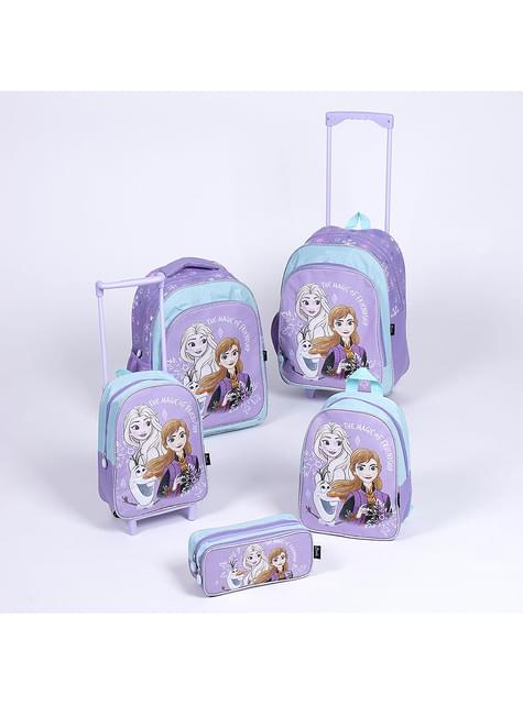 Mochila escolar con ruedas Frozen
