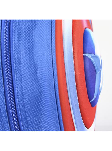 Mochila infantil Capitán América escudo