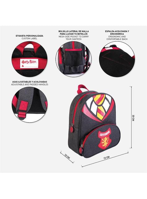 Mochila infantil Gryffindor - Harry Potter - Artesanía Cerdá S.L. | Funidelia
