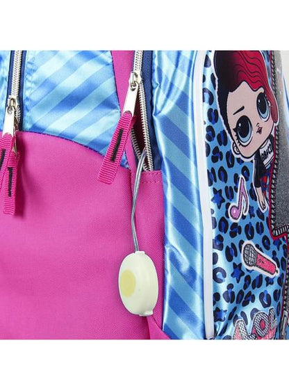 Mochila infantil LOL Surprise azul para niña - Artesanía Cerdá S.L. | Funidelia