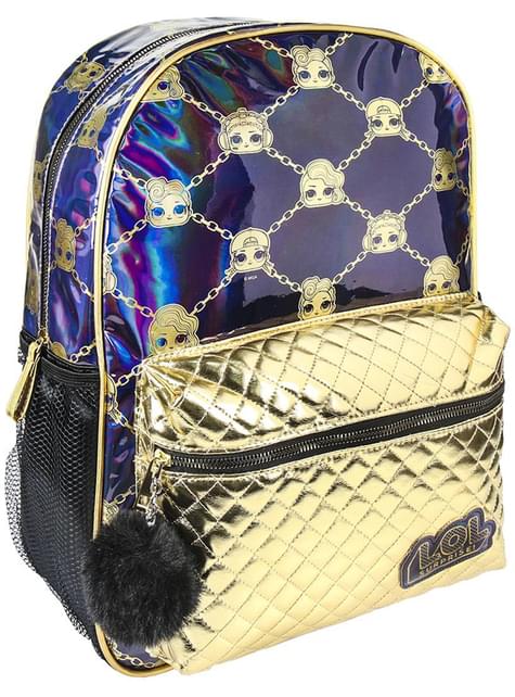 Mochila LOL Surprise azul para niña - Artesanía Cerdá S.L. | Funidelia