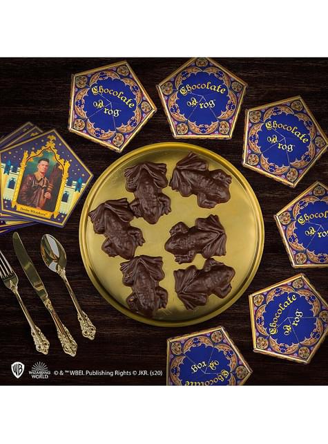 Molde de Ranas de chocolate con 12 cartas - Harry Potter - Cinereplicas | Funidelia