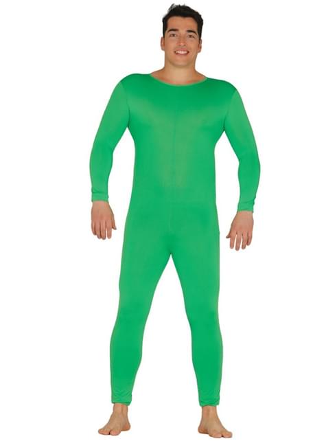 Mono verde para hombre