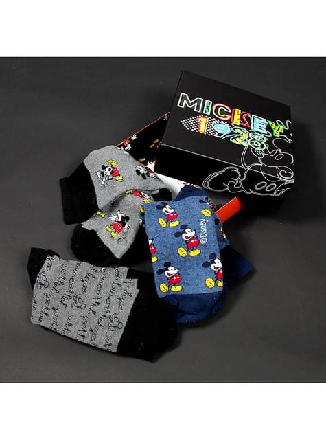 Pack de 3 calcetines de Mickey - Artesanía Cerdá S.L. | Funidelia