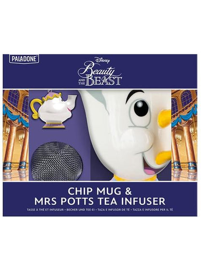 Pack regalo Chip: Taza e infusor - La Bella y la Bestia