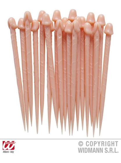 Palillos en forma de pene