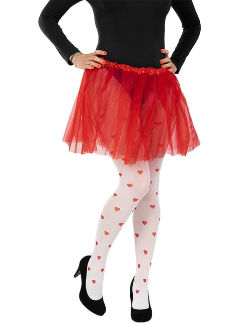 Pantys de corazones para mujer - Funiglobal | Funidelia