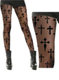 Pantys de cruces rejilla para mujer - Guirca | Funidelia