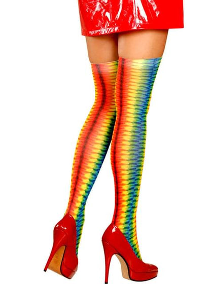 Pantys de hippie multicolor para mujer